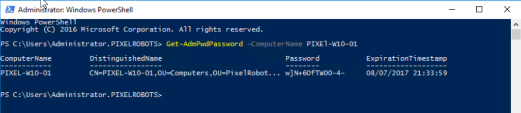 Step by Step guide to Installing Microsoft LAPS - Pixel Robots.