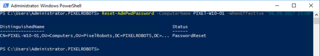 Step by Step guide to Installing Microsoft LAPS - Pixel Robots.