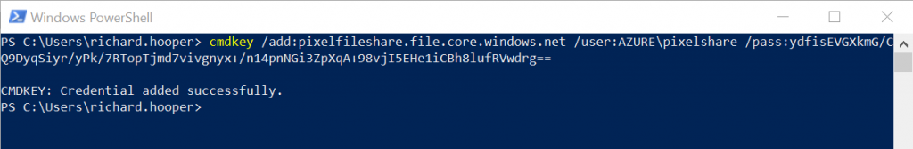 Updated: Step by Step guide to setting up Azure file share using the ...