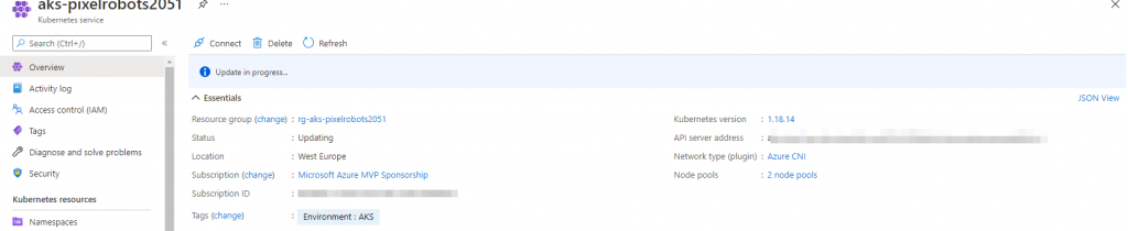 Azure Kubernetes Service (AKS): How to change Windows node pool ...