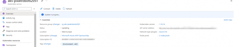 Azure Kubernetes Service (AKS): How to change Windows node pool ...