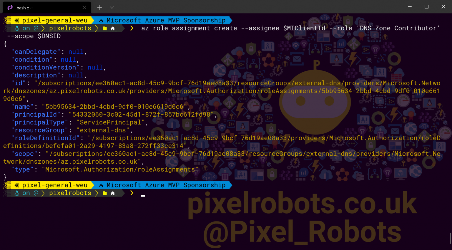 ExternalDNS and Azure Kubernetes Service (AKS) - Pixel Robots.